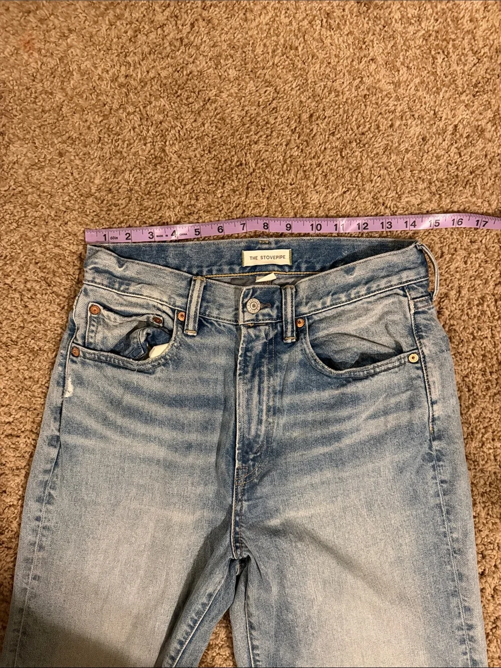 AE 77 American Eagle premium stovepipe Jean  29